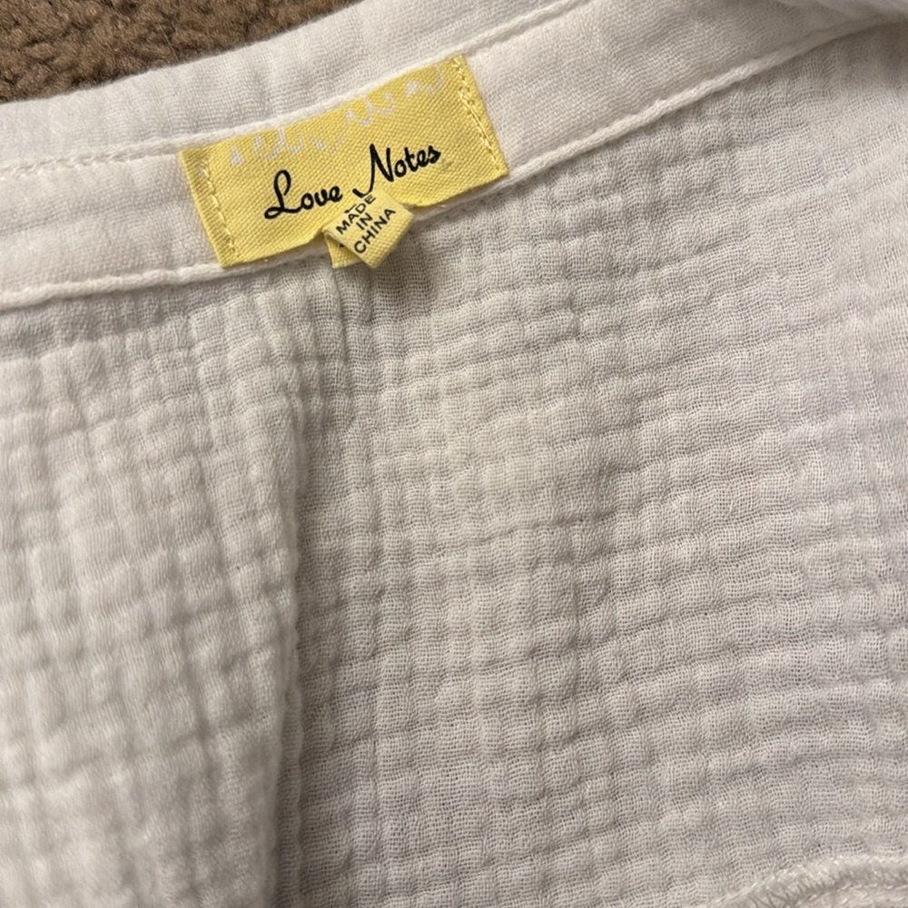 White Button Up - Picture 3 of 3